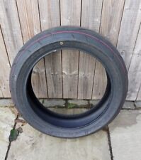 Dunlop Sportmax Roadsport 2 180/55-17 rear tyre 5 mm of centre tread punctured picture