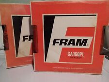 (2) FRAM Air Filters CA160PL DODGE Challenger Charger Cordoba Jeep AMC 1960-70s picture