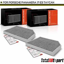 2Pcs Activated Carbon Cabin Air Filter for Porsche Panamera 17-23 Taycan Front picture