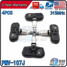 4pcs New Tire Pressure Monitoring System TPMS For Toyota Scion Lexus PMV-107J US picture