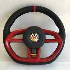 Steering Wheel VW Golf Jetta Mk2 Mk3 Mk4 Mk5 Mk6 Red Mk7 Style picture