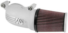 K&N Fit 01-17 Harley Davidson Softail / Dyna FI Air Intake System Silver picture