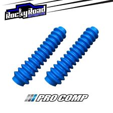 Pro Comp BLUE Universal Shock Absorber Dust Boot Boots 2” x 11” (PAIR) picture