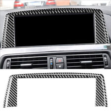 For BMW 6 Series F12 F13 11-18 Carbon Fiber Interior Dashboard Disply Cover Trim picture