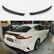 For Kia Stinger Type G Rear Trunk BootLid Spoiler Wing Addon FRP Unpainted Trim picture
