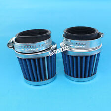 2 Pcs 38mm High Flow Air Filter For Off road Motorcycle ATV Quad Dirt Pit Bike picture