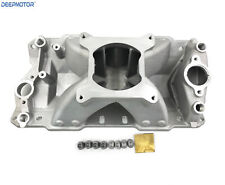HI RISE Single Plane Intake Manifold for 1957-'95 Small Block Chevy SBC 350 400 picture