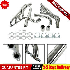 NEW 1× Stainless Exhaust Header Kit For Chevy Silverado GMC Sierra Yukon 5.3L US picture