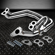 2PC TUBULAR EXHAUST MANIFOLD HEADER EXTRACTOR FOR 02-07 IMPREZA WRX/STI GD/GG EJ picture