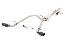 Rough Country Dual Cat-Back Exhaust System w/Black Tips 09-13 GM 1500|4.8L/5.3L picture