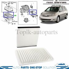 Set Engine & Cabin Air Filter Combo For Toyota CAMRY SIENNA SOLARA 2002-2010 picture
