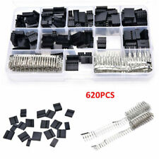 620PC Male Female Dupont Wire Jumper Pin Header Connector Housing Assortment Kit picture