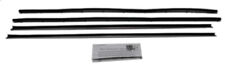 Window Sweeps Weatherstrip for 1970-1971 Ford Fairlane Black Front Left Right picture