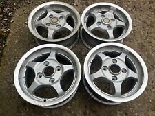 Ford 4x108 Pcd Escort Mk1 2 RWD 13 X 5.5” Alloy Wheels Set 4 Manufactured By CAM picture