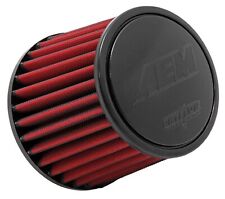 AEM 21-205DK Dryflow Red Synthetic Round Air Filter w/ 4
