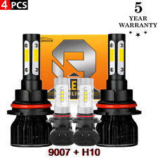 For Ford Ranger 2001-2011 6000K LED Headlight High Low Beam+Fog Light Four Bulbs picture