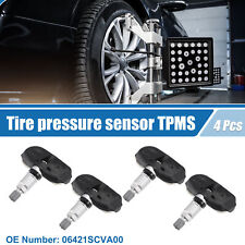 4 Pcs Tire Pressure Sensor TPMS No.06421SCVA00 for Honda Element Silver Tone picture