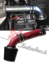 COATED RED BLACK 2PC Air Intake System Kit For 2009-2013 Honda Ridgeline 3.5 V6 picture