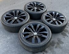 Original Set Of (4)  20” VW Tiguan Black Gloss  5NA601025G With Tires picture