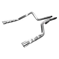 For Ford Mustang 11-14 Exhaust System 304 SS Chambered Round Dual Cat-Back picture