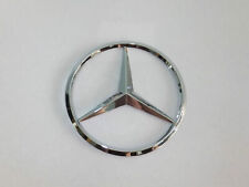 90mm Chrome Star Rear Trunk Emblem Logo Badge Decal Sticker for Mercedes Benz picture
