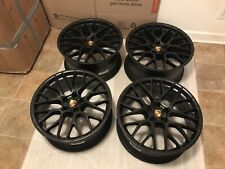 20'' Wheels fit Porsche Macan Spyder with Tires 20X9 20X10 Matte Black Turbo GTS picture