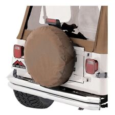 FITS JEEP CJ WRANGLER WITH 27 INCH TO 29 INCH TIRES SPICE/TAN SPARE TIRE COVER picture
