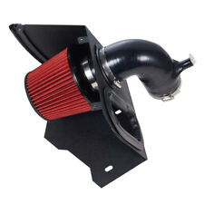 Cold Air Filter Intake System Induction Kit Black For Audi 2015+ A4 A5 B9 2.0T picture