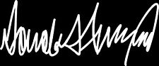 President Donald J. Trump Signature Vinyl Decal Sticker Autograph Republican  picture