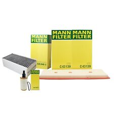 Mann Oil 2 Air Carbon Cabin Filter Service Kit For Mercedes W166 W251 ML350 R350 picture