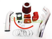 Red 2pc Cold Air Intake KIt & Filter For 1999-2003 Mitsubishi Galant 2.4L / 3.0 picture