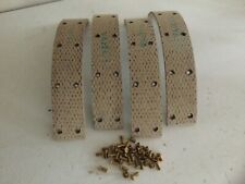 Vauxhall Light Six, 12 & 14hp, 1935-1936, Front & Rear Brake Linings, NOS. picture