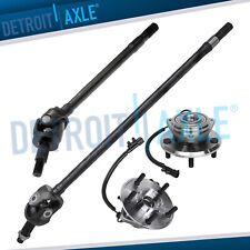 Front Wheel Bearing Pair U-Joint Axle Shafts for 2007-2010 Jeep Wrangler Dana 30 picture