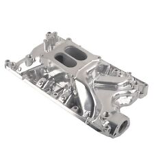 Polished Intake Manifold Dual Plane for SBF Small Block Ford Windsor V8 351W picture