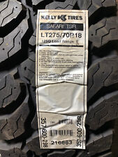 2 New LT 275 70 18 LRE 10 Ply Kelly Safari TSR Tires picture