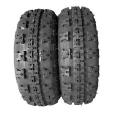 2 for Honda TRX400X 300X black Front 21-7-10 ATV tires Tubeless 4ply Rubber picture