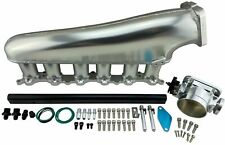 Polished Intake Manifold + Fuel Rail + 90mm Throttle Body for Toyota 1JZ-GTE 1JZ picture