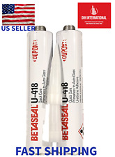 (2) Tubes U-418  Auto Glass Sealant/Adhesive/Urethane-Primerless 10.5oz 310ml picture