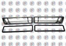 1963-1964 Buick Riviera Chrome Tail Lamp Bezels with Gaskets. Pair. OEM #5953881 picture