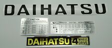 Daihatsu Taft F20/F50 decals  picture