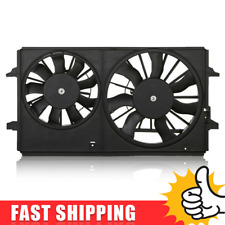 Radiator Condenser Cooling Fan Fit 2004-2012 Chevy Malibu 2005-2010 Pontiac G6 picture