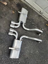 97-04 Corvette C5 Performance Dual Exhaust Mufflers Stainless Steel NICE USED picture