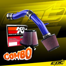 For 12-17 Accent 1.6L 4cyl Blue Cold Air Intake + K&N Air Filter picture