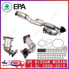 Exhaust Catalytic Converter Set for Nissan Murano 3.5L 2008-2019 Three Piece Set picture
