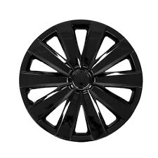 Wheel Rim Cover Hub Caps ABS 16” Black 4 Pcs Classic For Volkswagen Jetta picture