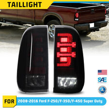 Sequential LED Tail Lights For 2008-2016 Ford F250 F350 F450 Super Duty NEW picture