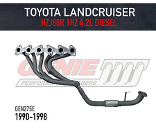 GENIE Headers / Extractors to suit Toyota Landcruiser 80 Series HZJ80R 4.2L 1HZ picture