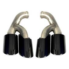 2PCS Muffler Tail Tip Exhaust Pipe For 2014+ Cayenne Round 958 Stainless Steel picture