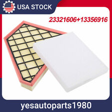 Engine Air Filter & Cabin Air Filter For 17-23 Cadillac XT5 GMC Acadia 23321606 picture