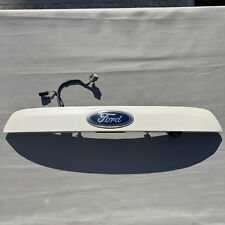 Ford C-Max 13-18 Trunk Lid Tailgate Molding Panel w Park Aid CAMERA WHITE OEM picture